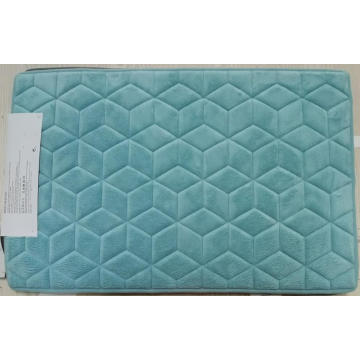 Memory Foam Bath Mat Soft Velvet Microfiber